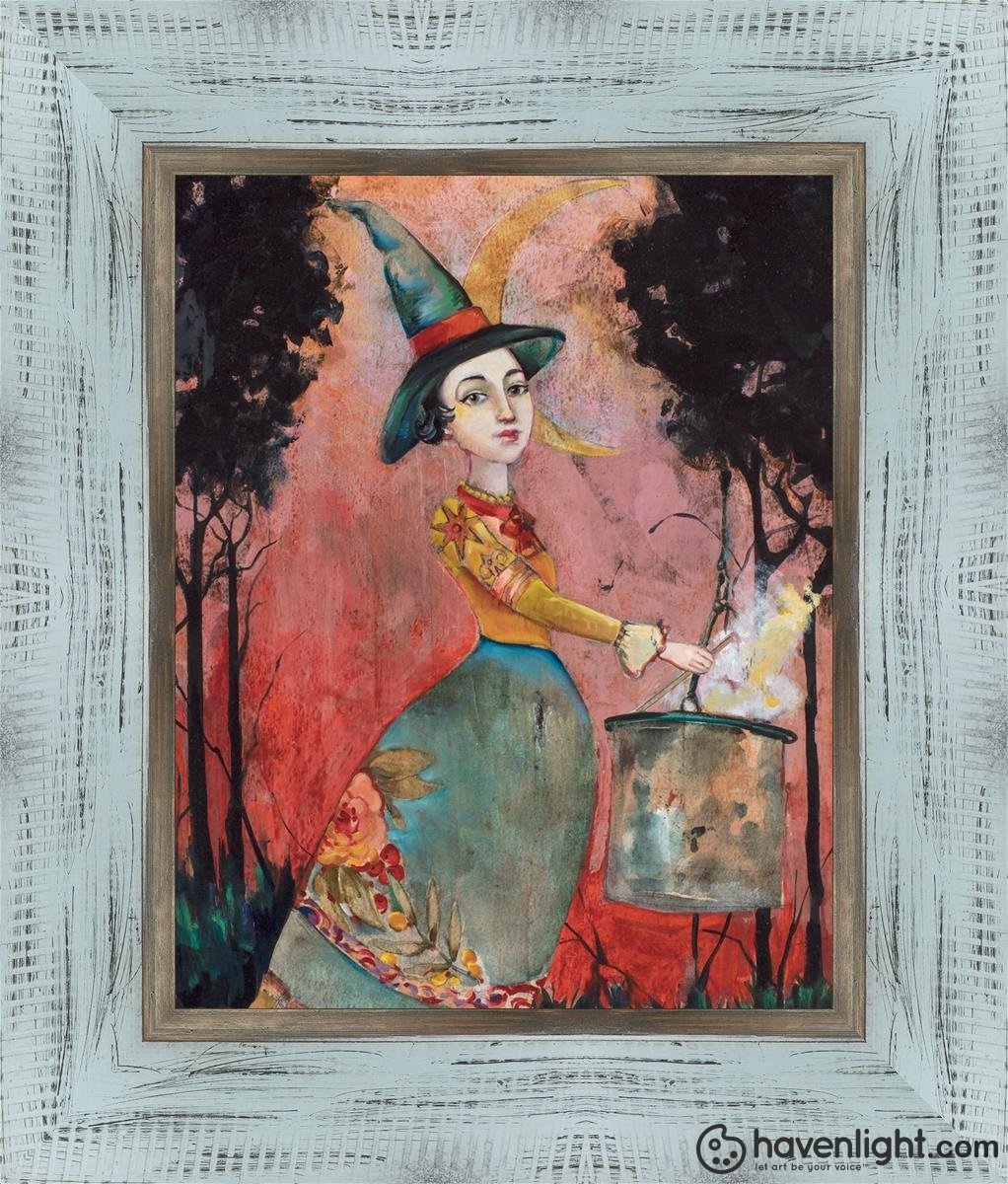 Stirring Things Up Open Edition Print / 8 X 10 Frame E 11.5 13.5 Oep