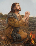 Sweet Hour Of Prayer 30 X 40 Original Painting