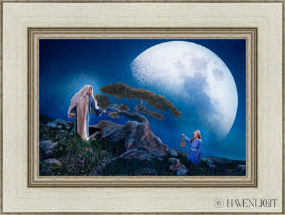 Teach Me To Walk In The Light Open Edition Canvas / 18 X 12 Ivory 24 1/2 Art