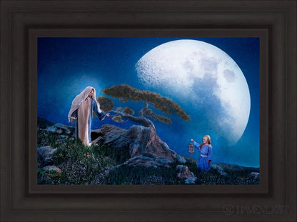Teach Me To Walk In The Light Open Edition Canvas / 24 X 16 Brown 31 3/4 23 Art