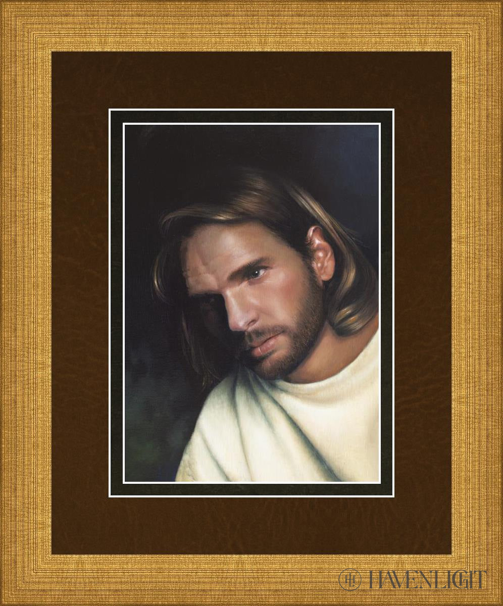 The Advocate Open Edition Print / 5 X 7 Matte Gold 9 3/4 11 Art
