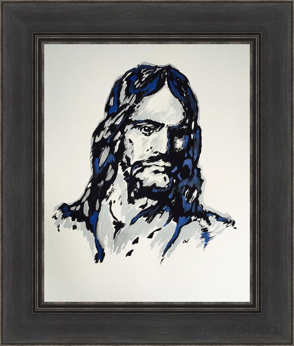 The Christ Open Edition Print / 16 X 20 Black 22 1/2 26 Art