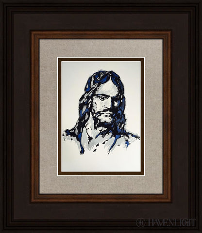 The Christ Open Edition Print / 5 X 7 Brown 12 3/4 14 Art