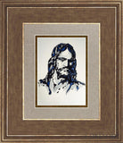 The Christ Open Edition Print / 5 X 7 Gold 12 3/4 14 Art