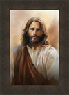 The Compassionate Christ Open Edition Canvas / 20 X 30 Bronze Frame 27 3/4 37 Art