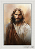 The Compassionate Christ Open Edition Canvas / 20 X 30 White 25 3/4 35 Art