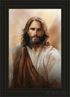 The Compassionate Christ Open Edition Canvas / 24 X 36 Black 31 3/4 43 Art