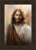 The Compassionate Christ Open Edition Canvas / 24 X 36 Brown 31 3/4 43 Art