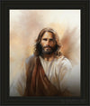 The Compassionate Christ Open Edition Canvas / 30 X 36 1/4 Black 37 3/4 44 Art