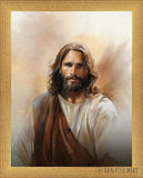 The Compassionate Christ Open Edition Print / 11 X 14 Matte Gold 12 3/4 15 Art