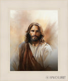 The Compassionate Christ Open Edition Print / 11 X 14 White 15 1/4 18 Art