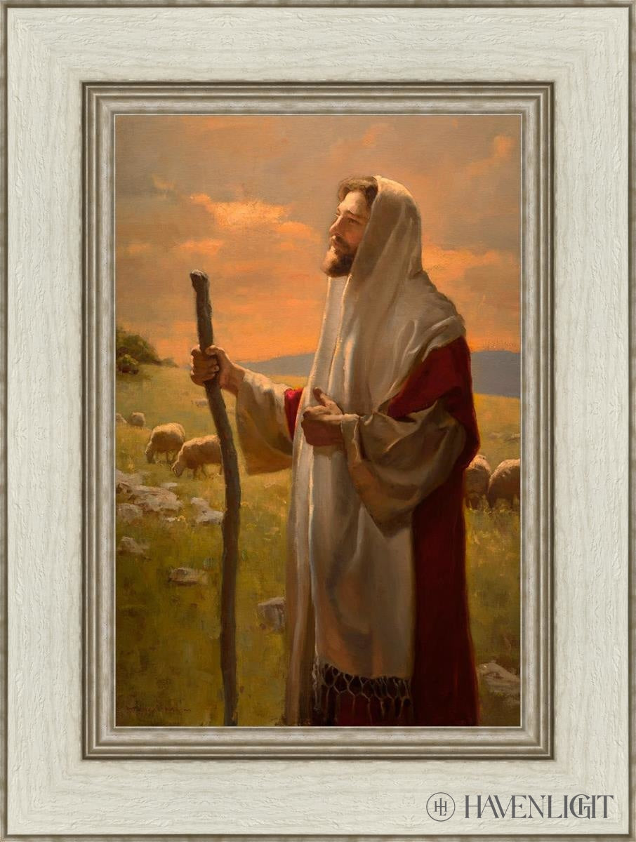 The Good Shepherd Open Edition Canvas / 12 X 18 Ivory 1/2 24 Art