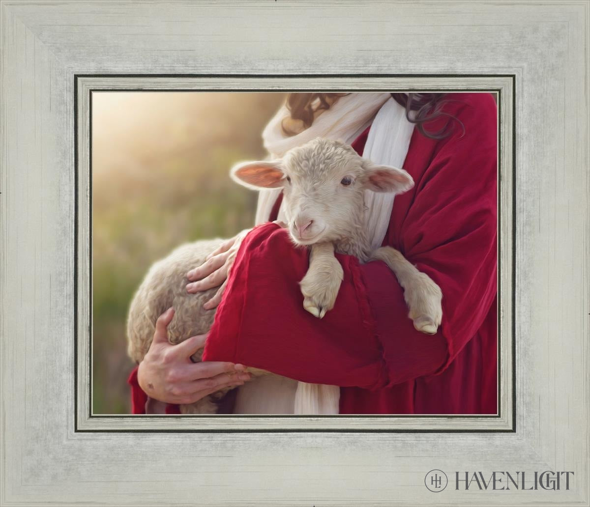 The Good Shepherd Open Edition Print / 10 X 8 Silver 14 1/4 12 Art