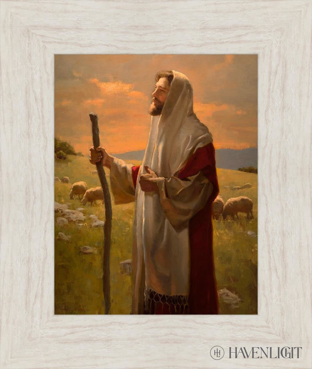 The Good Shepherd Open Edition Print / 11 X 14 Ivory 16 1/2 19 Art