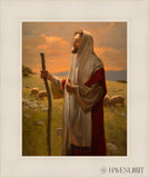 The Good Shepherd Open Edition Print / 11 X 14 White 15 1/4 18 Art
