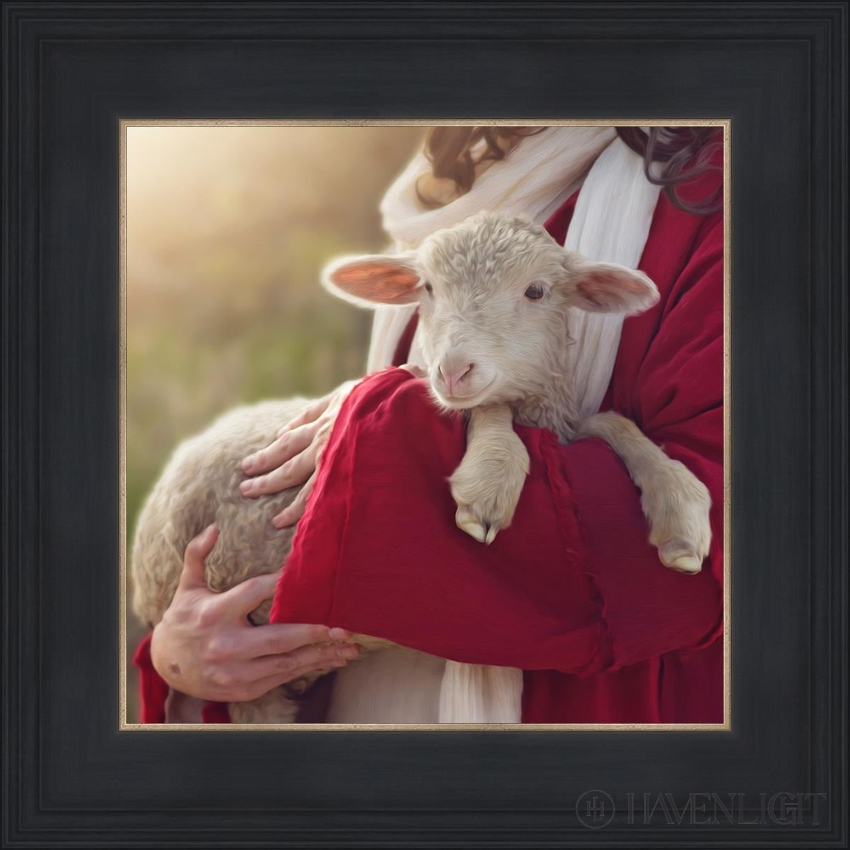 The Good Shepherd Open Edition Print / 12 X Black 16 3/4 Art