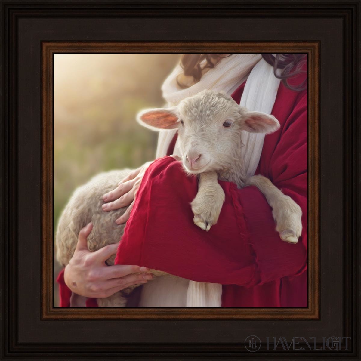 The Good Shepherd Open Edition Print / 12 X Brown 16 3/4 Art