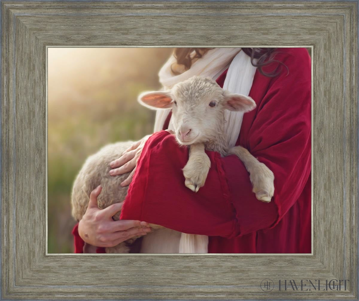 The Good Shepherd Open Edition Print / 14 X 11 Gray 18 3/4 15 Art
