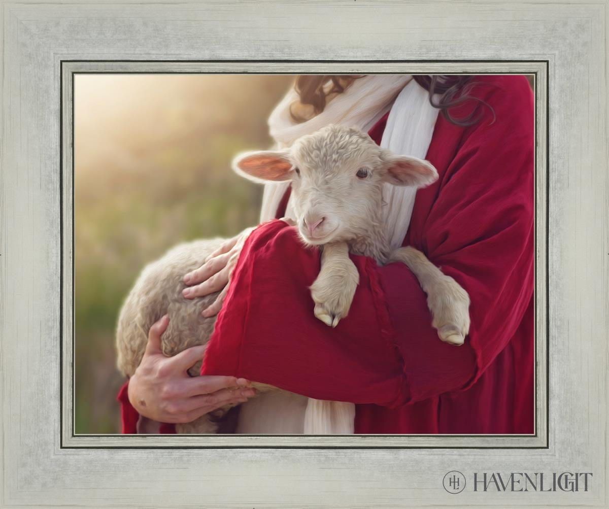 The Good Shepherd Open Edition Print / 14 X 11 Silver 18 1/4 15 Art