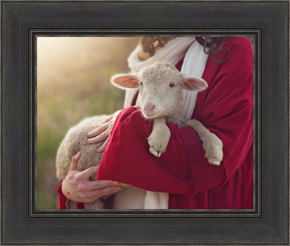 The Good Shepherd Open Edition Print / 20 X 16 Black 26 1/2 22 Art
