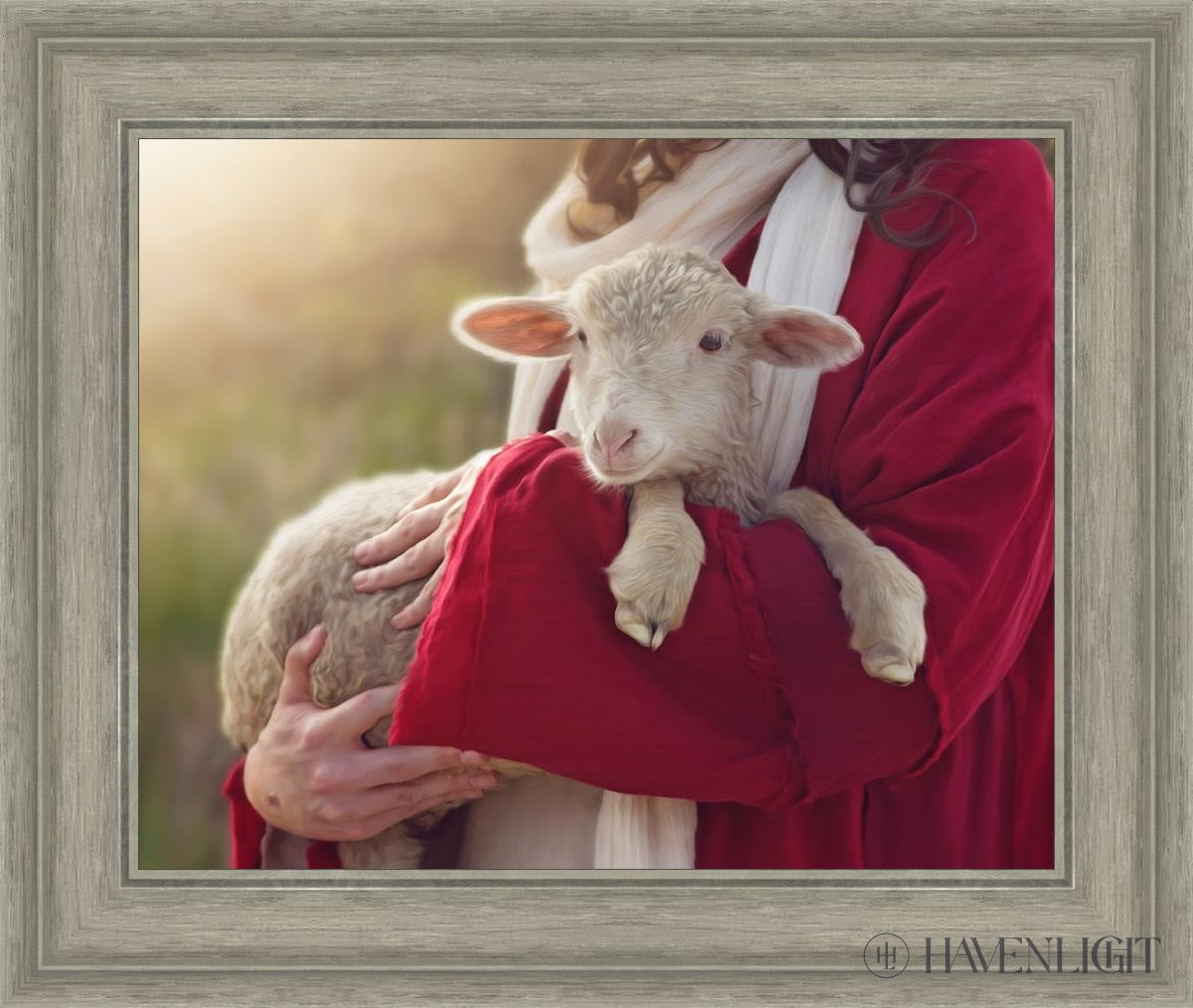 The Good Shepherd Open Edition Print / 20 X 16 Gray 25 3/4 21 Art