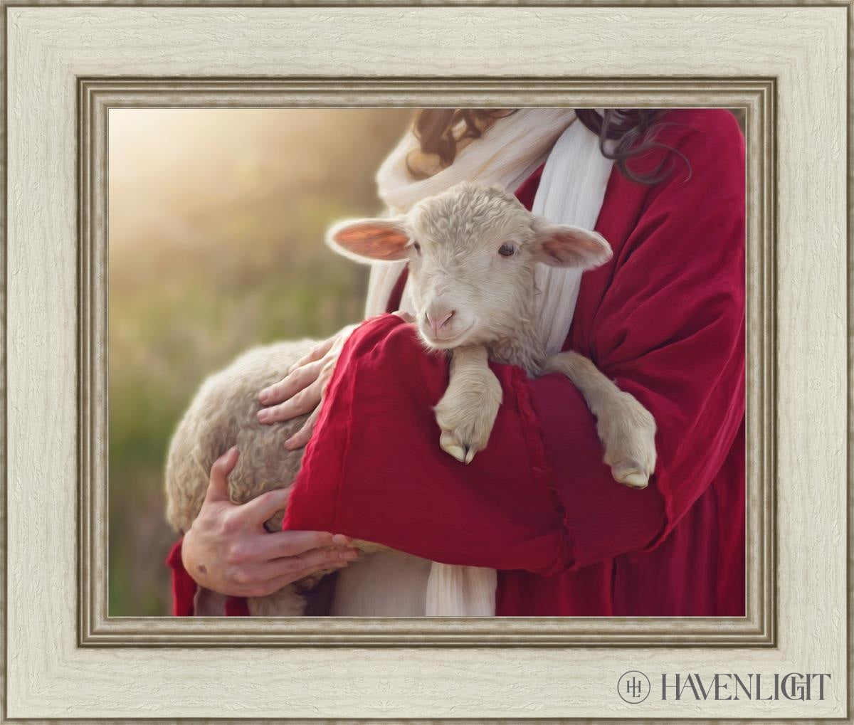 The Good Shepherd Open Edition Print / 20 X 16 Ivory 26 1/2 22 Art