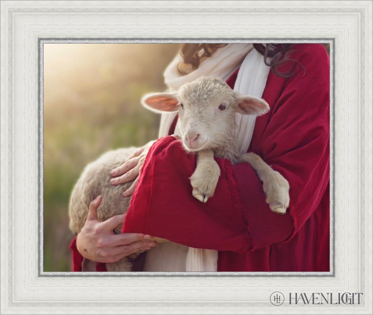 The Good Shepherd Open Edition Print / 20 X 16 White 25 3/4 21 Art
