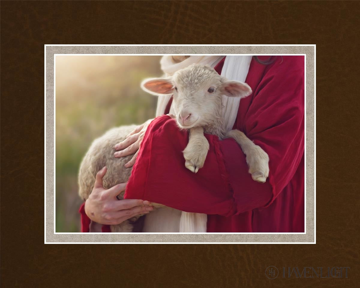 The Good Shepherd Open Edition Print / 7 X 5 Matted To 10 8 Art