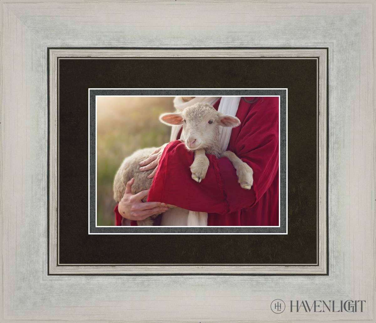 The Good Shepherd Open Edition Print / 7 X 5 Silver 14 1/4 12 Art