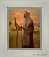 The Good Shepherd Open Edition Print / 8 X 10 Silver 12 1/4 14 Art