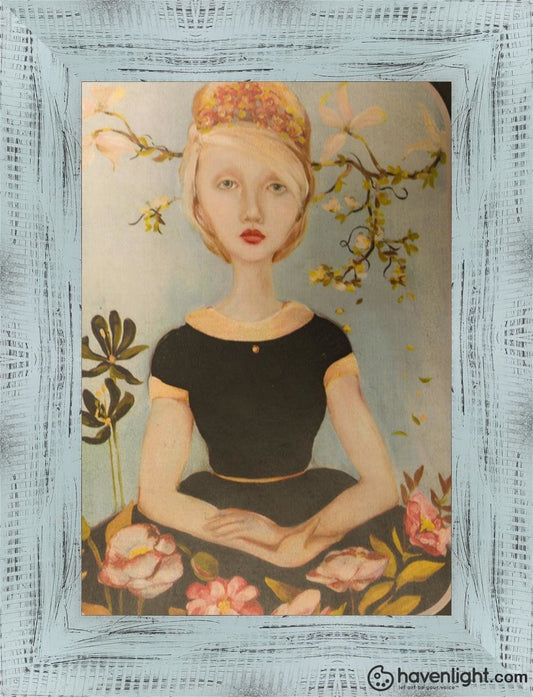 The Incumbent Open Edition Print / 5 X 7 Frame B 6.5 8.5 Oep