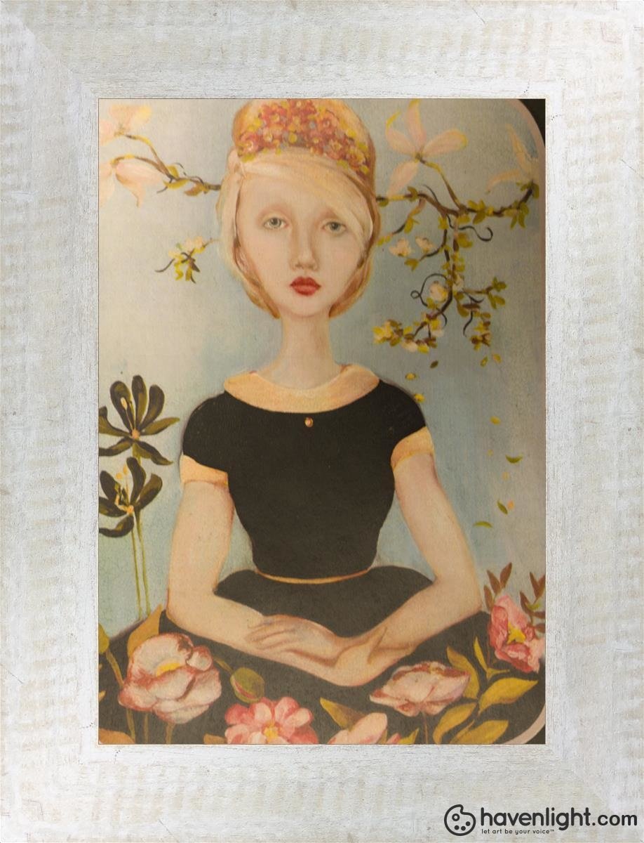 The Incumbent Open Edition Print / 5 X 7 Frame W 6.5 8.5 Oep