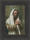 The Lords Prayer Open Edition Canvas / 12 X 18 Black 1/2 24 Art