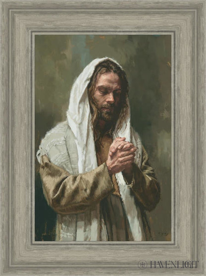 The Lords Prayer Open Edition Canvas / 12 X 18 Gray 17 3/4 23 Art