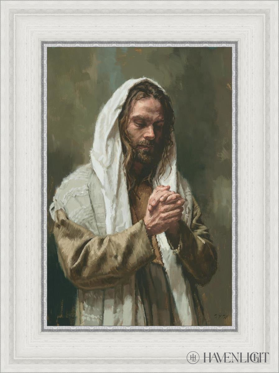 The Lords Prayer Open Edition Canvas / 12 X 18 White 17 3/4 23 Art