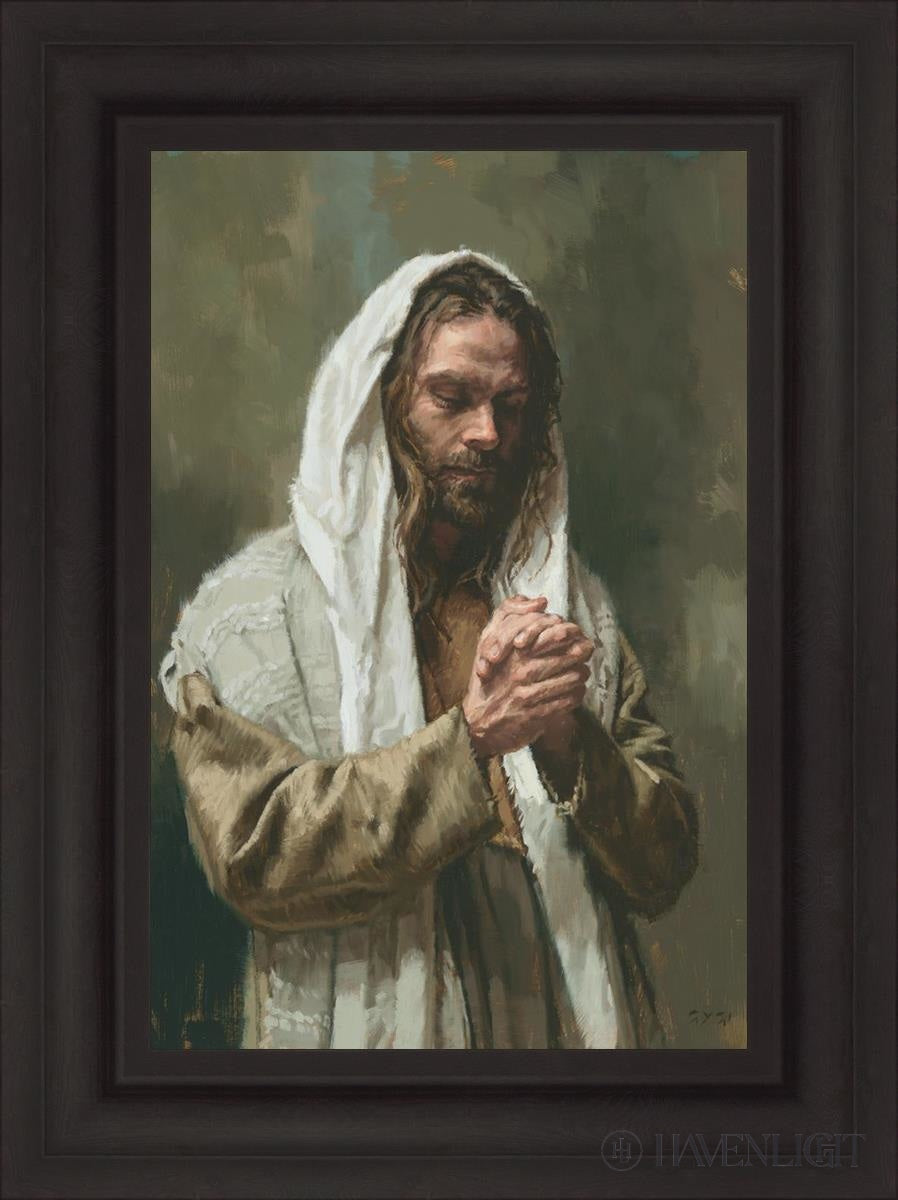 The Lords Prayer Open Edition Canvas / 16 X 24 Brown 23 3/4 31 Art
