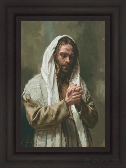 The Lords Prayer Open Edition Canvas / 16 X 24 Brown 23 3/4 31 Art