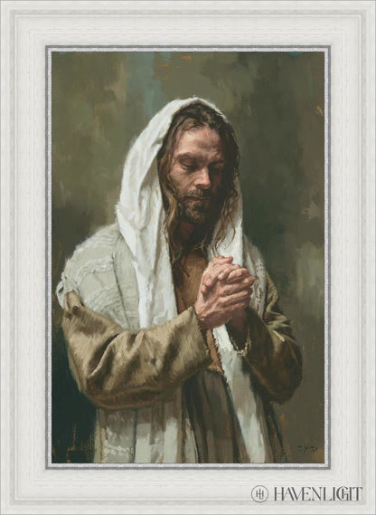 The Lords Prayer Open Edition Canvas / 16 X 24 White 21 3/4 29 Art