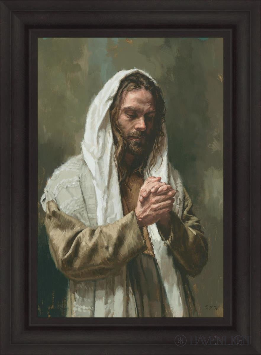 The Lords Prayer Open Edition Canvas / 20 X 30 Brown 27 3/4 37 Art