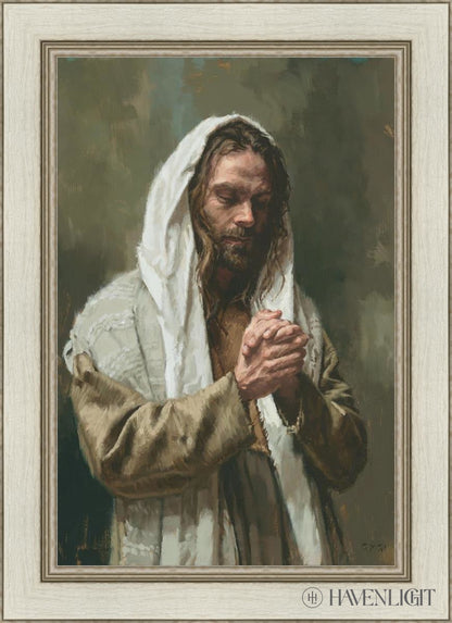 The Lords Prayer Open Edition Canvas / 20 X 30 Ivory 26 1/2 36 Art