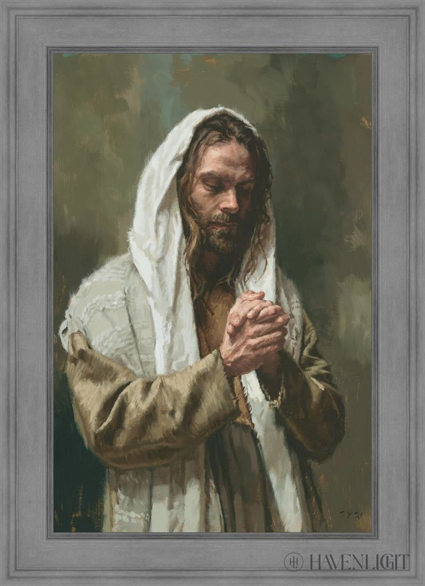 The Lords Prayer Open Edition Canvas / 24 X 36 Gray 31 3/4 43 Art