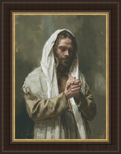 The Lords Prayer Open Edition Canvas / 33 X 45 Brown & Gold 43 1/2 55 Art
