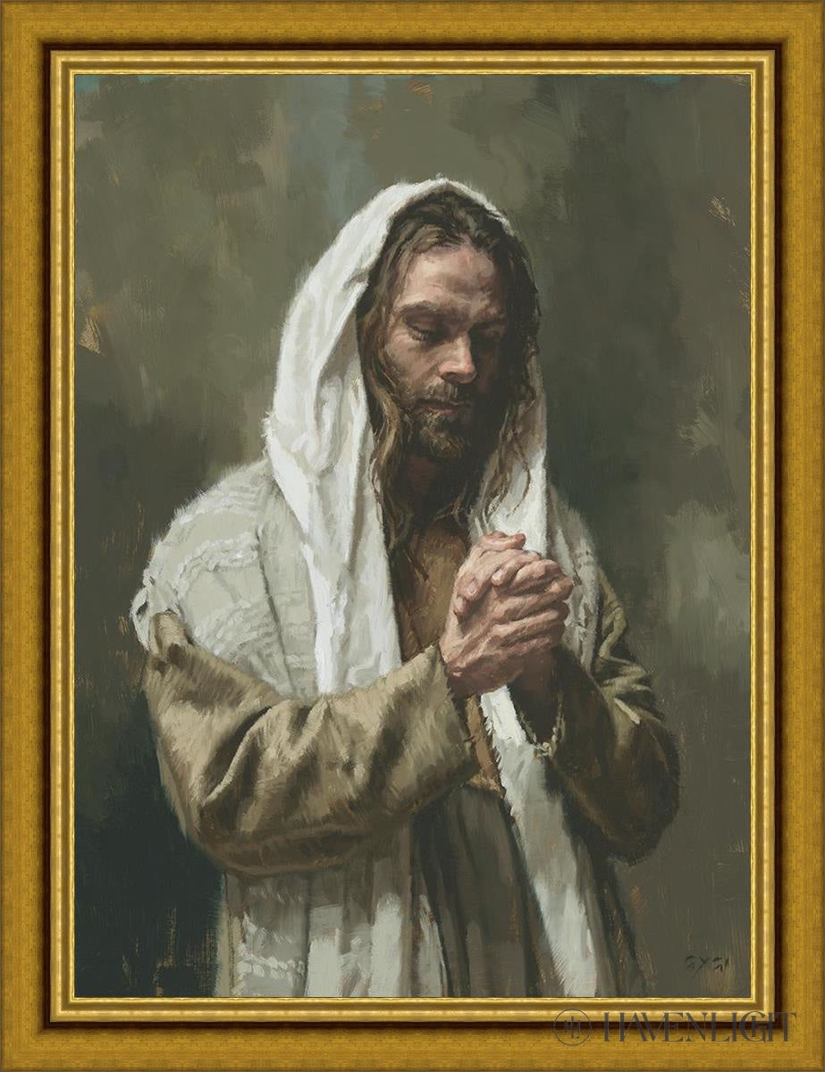 The Lords Prayer Open Edition Canvas / 33 X 45 Classic Gold 40 52 Art