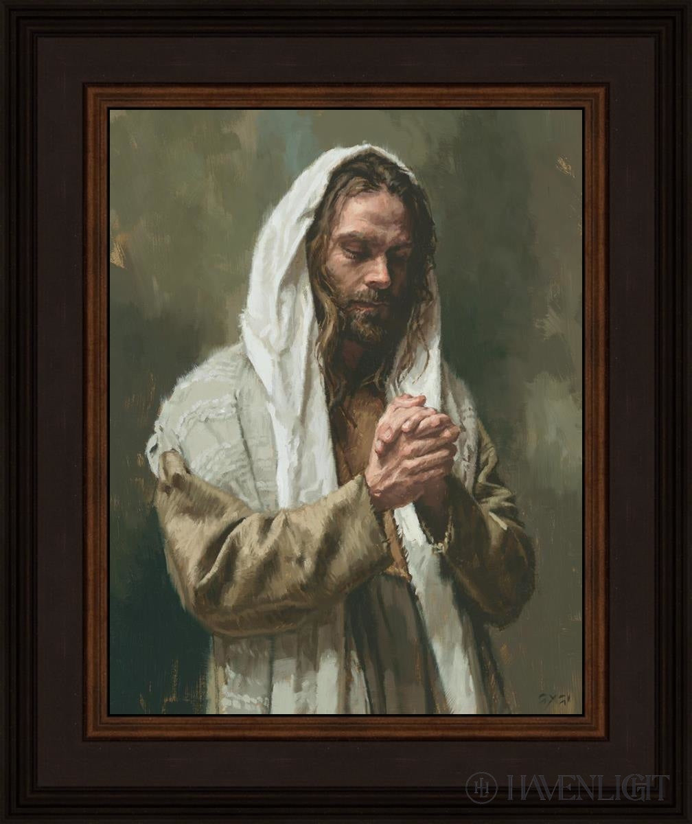 The Lords Prayer Open Edition Print / 11 X 14 Brown 15 3/4 18 Art
