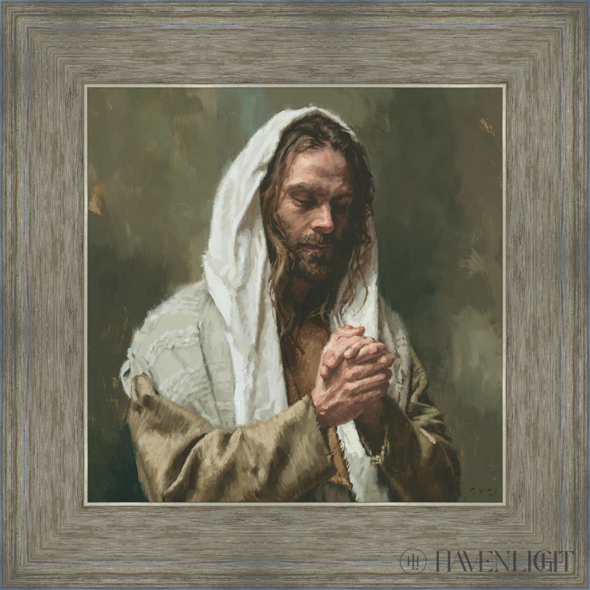 The Lords Prayer Open Edition Print / 12 X Gray 16 3/4 Art