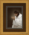 The Lords Prayer Open Edition Print / 5 X 7 Matte Gold 9 3/4 11 Art