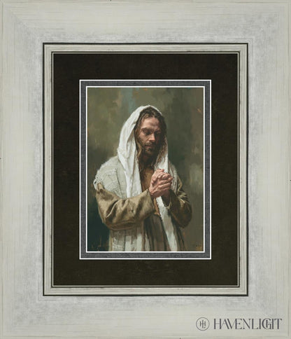 The Lords Prayer Open Edition Print / 5 X 7 Silver 12 1/4 14 Art