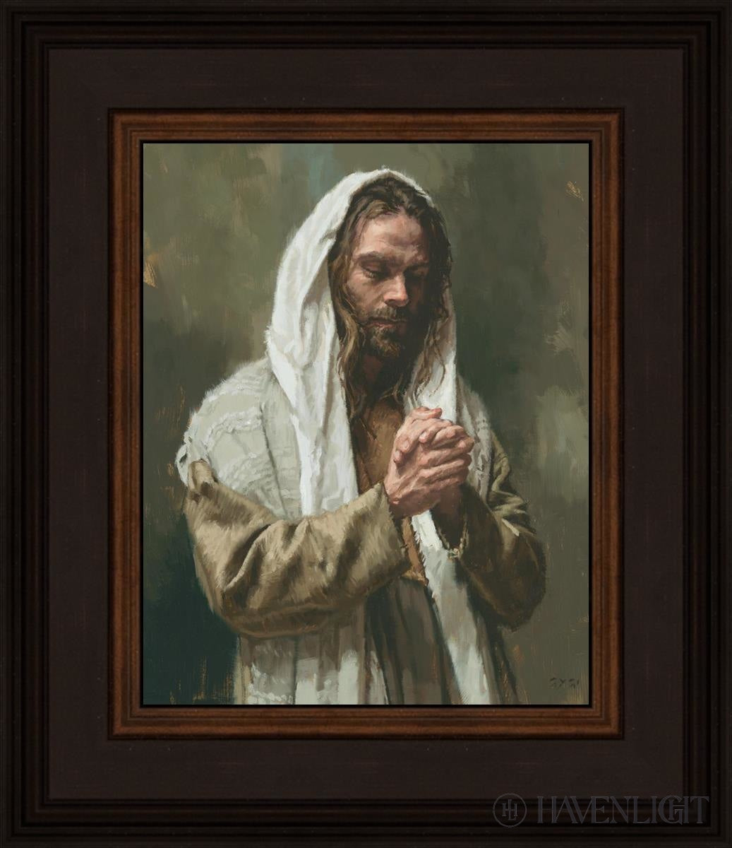 The Lords Prayer Open Edition Print / 8 X 10 Brown 12 3/4 14 Art
