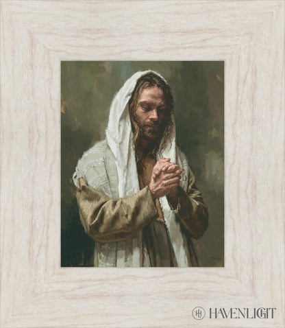The Lords Prayer Open Edition Print / 8 X 10 Ivory 13 1/2 15 Art