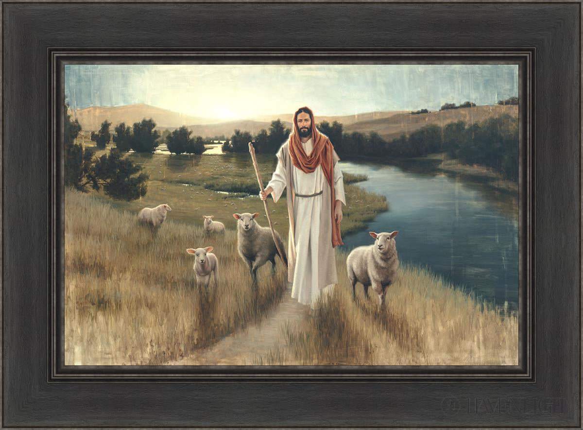 The Rescue Open Edition Canvas / 24 X 16 Black 30 1/2 22 Art
